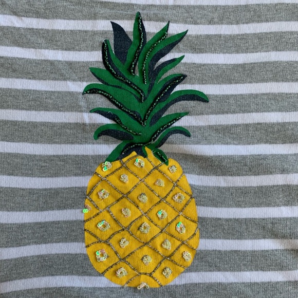 Crown and Ivy striped pineapple shirt - Picture 5 of 5